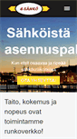 Mobile Screenshot of e-sahko.fi